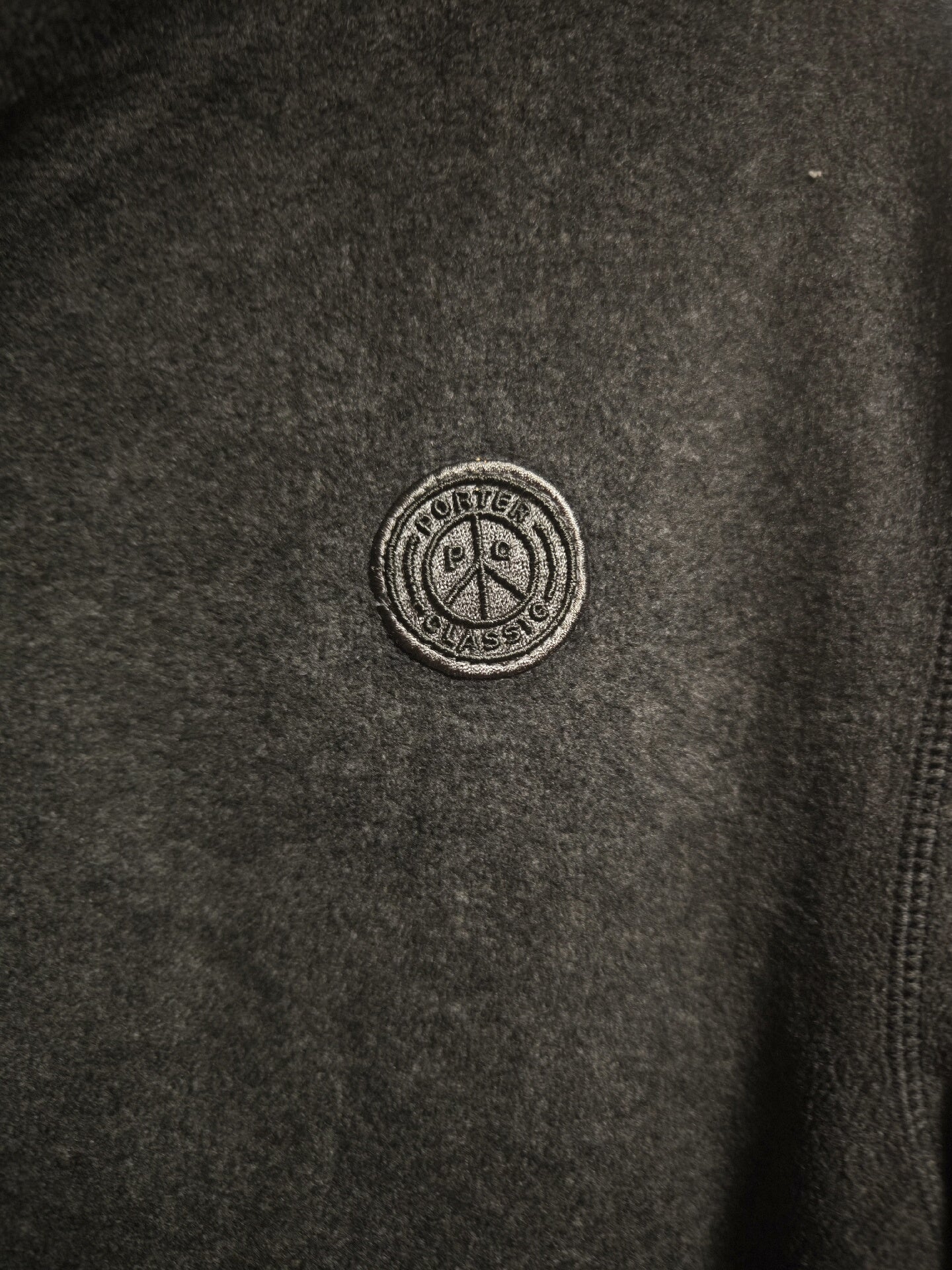 Porter Classic Gray Viscose Polyester Coat