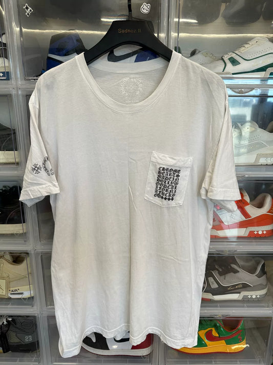 Chrome Hearts White Short-Sleeve Shirt