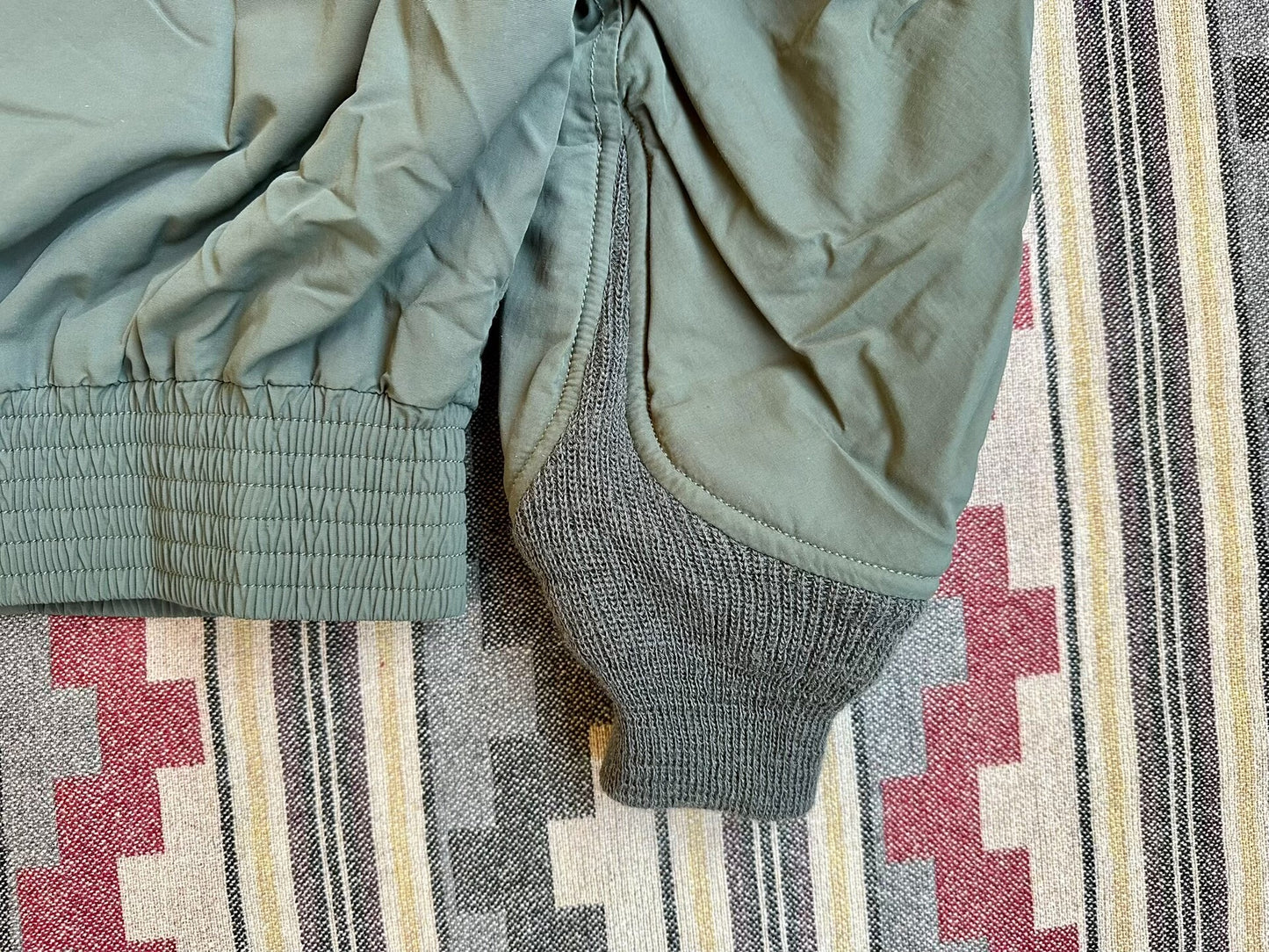 wtaps flight jacket military style black gold label