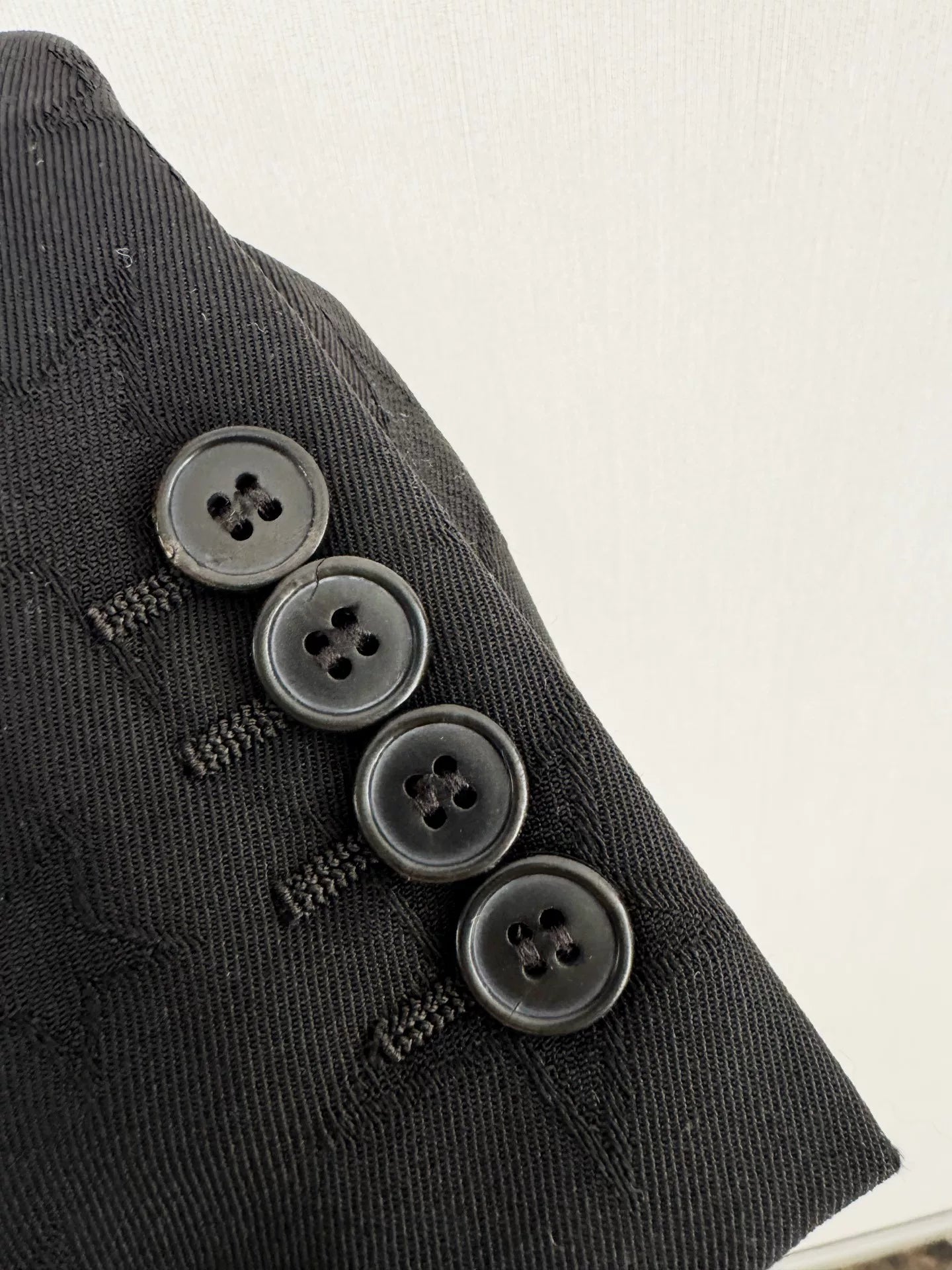 Saint Laurent Star Pattern Wool Blazer