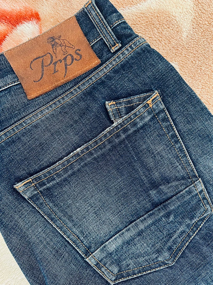 PRPS Blue W34 Straight Jeans
