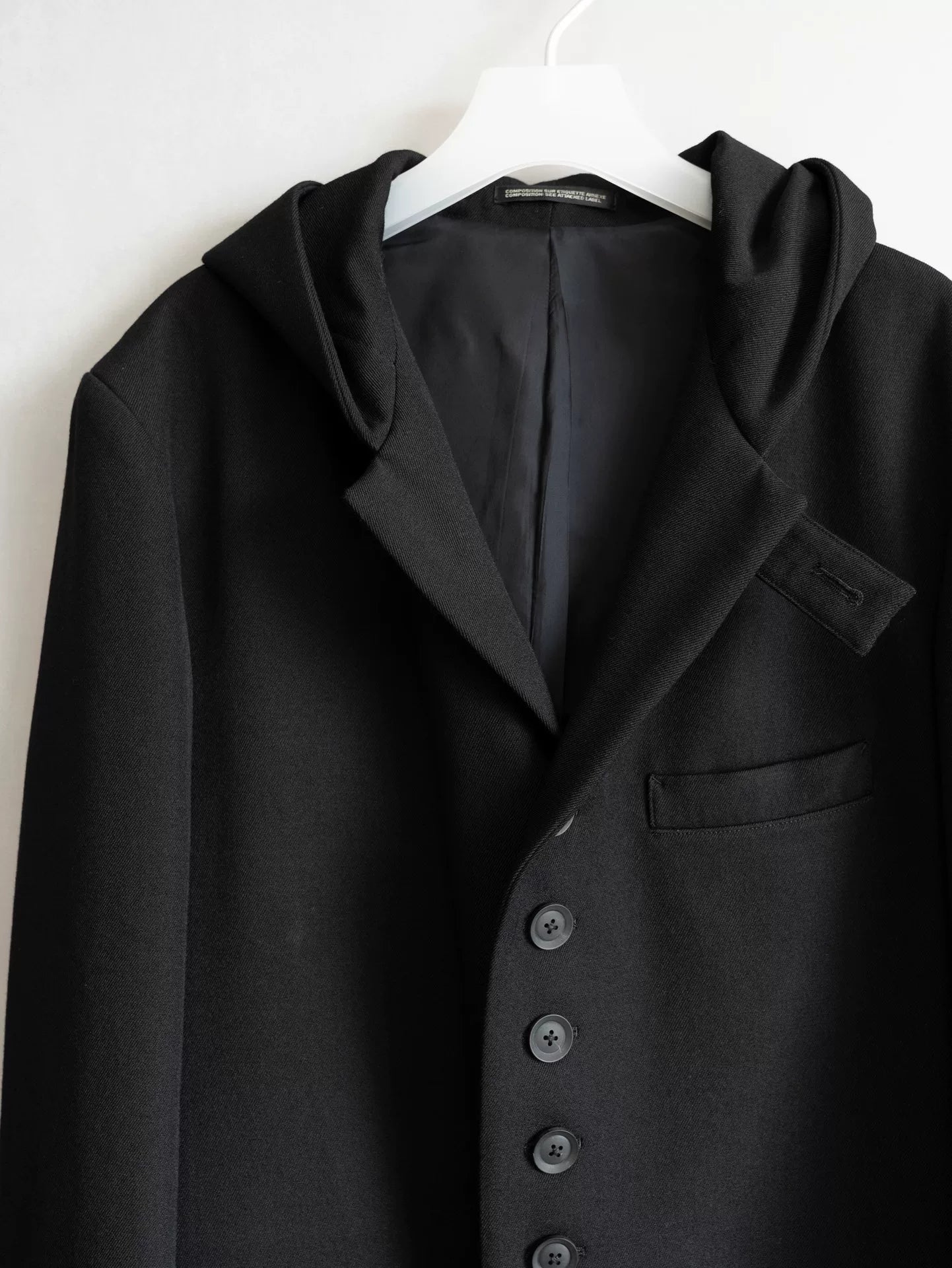 Yohji Yamamoto Hooded Utility Jacket