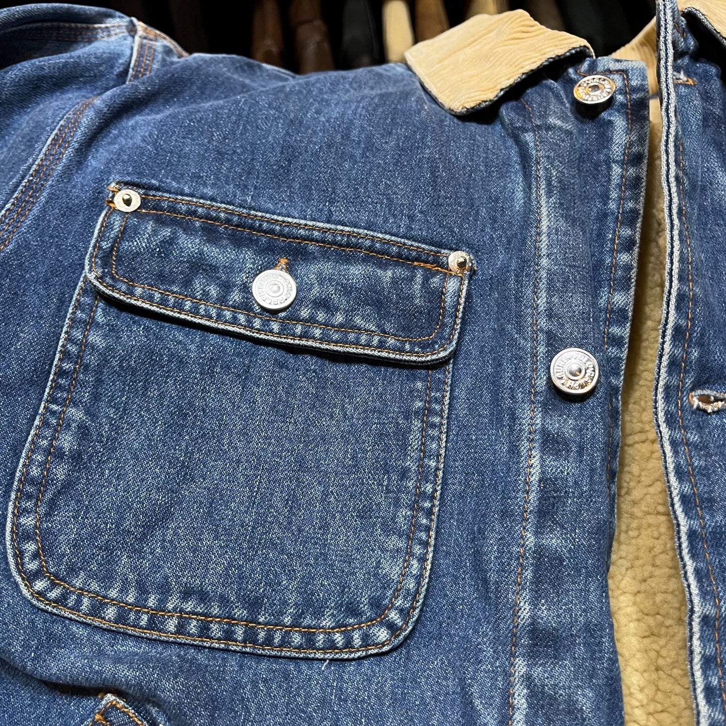 RRL Double RL Denim Jacket with Removable Liner