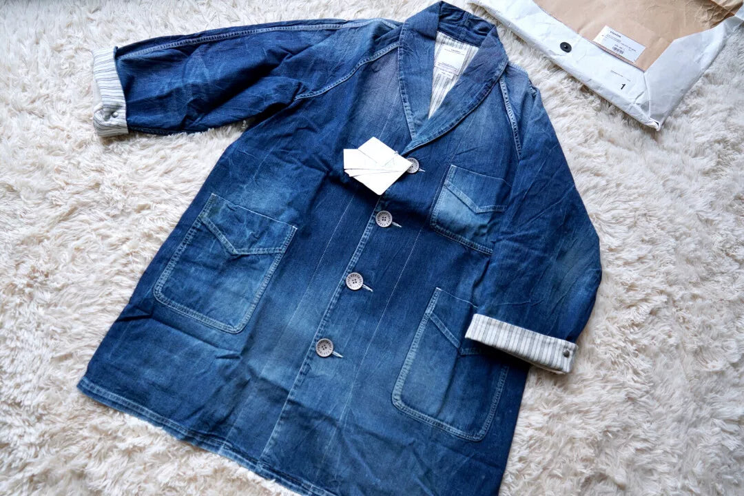 VISVIM SS FOUR CORNERS COATDRY HW LINING 19AW