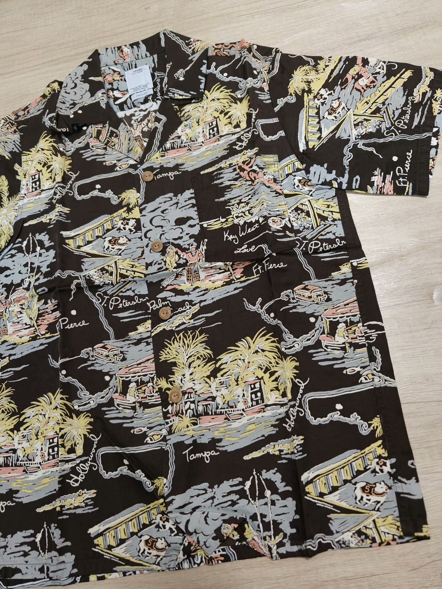 visvim 15ss Duke Shirt Sunshine S/S