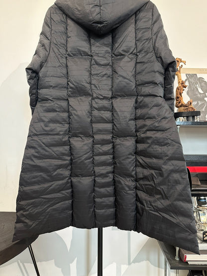 Rick Owens Mainline Mid-Length Hooded Cotton Jacket