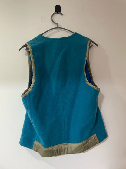 drapes van noten wool blend vest