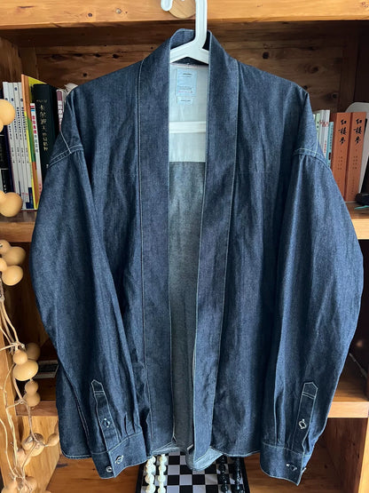 visvim lhamo shirt one wash denim jacket