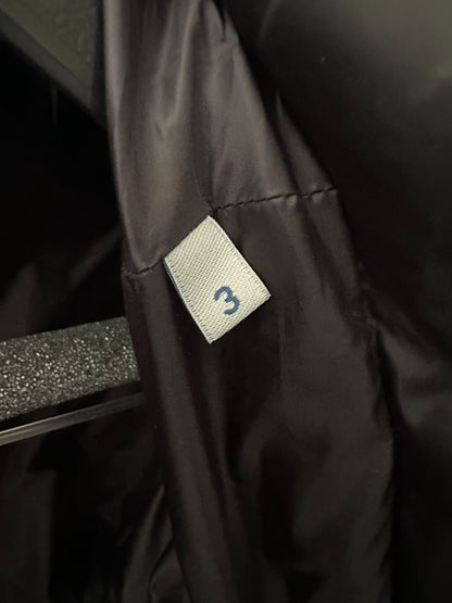 rick owens x moncler black down jacket