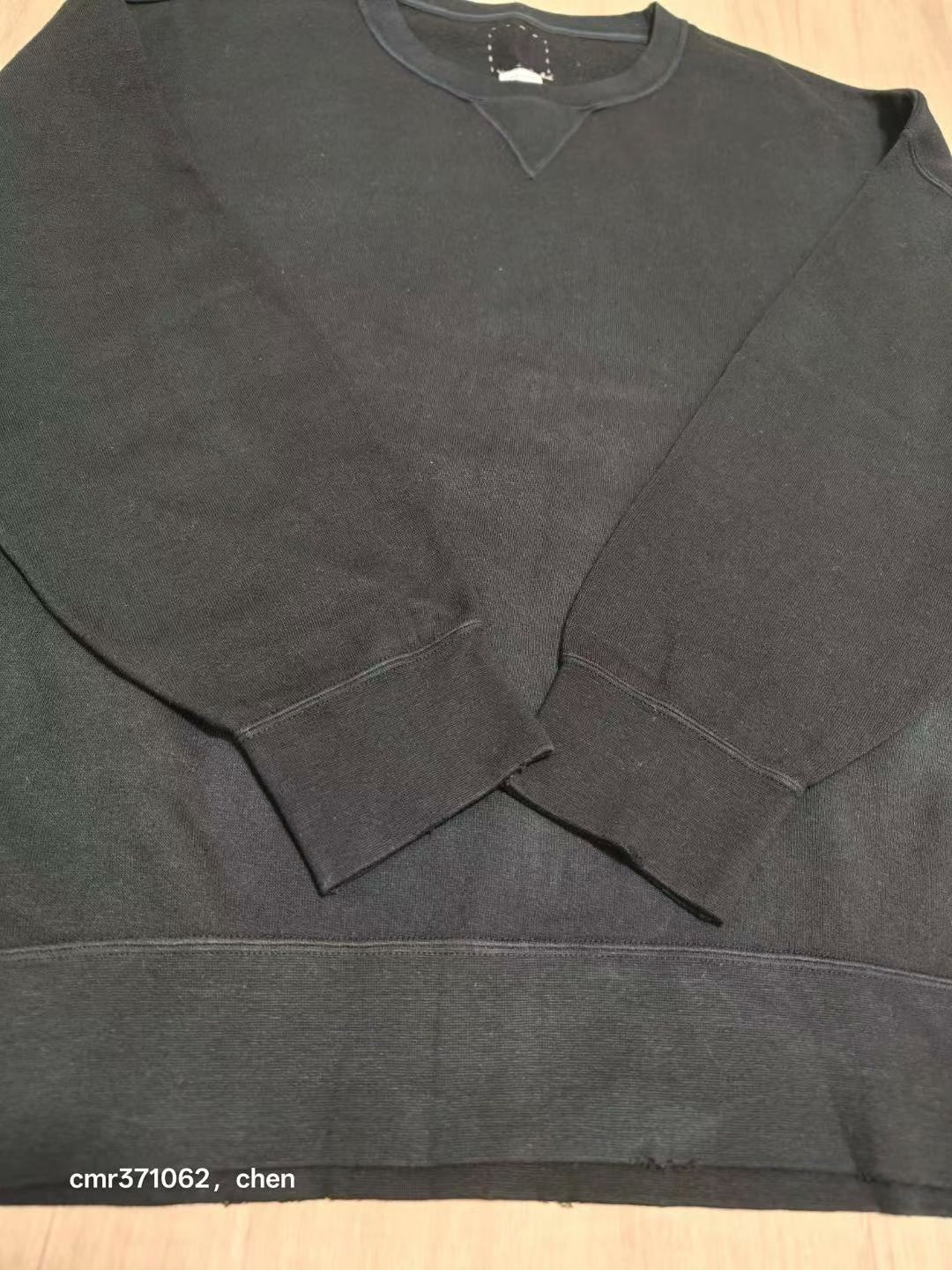 visvim 19ss Jumbo Sweat Uneven Dye