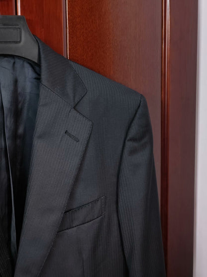 Zegna Wool Silk Blend Suit Jacket