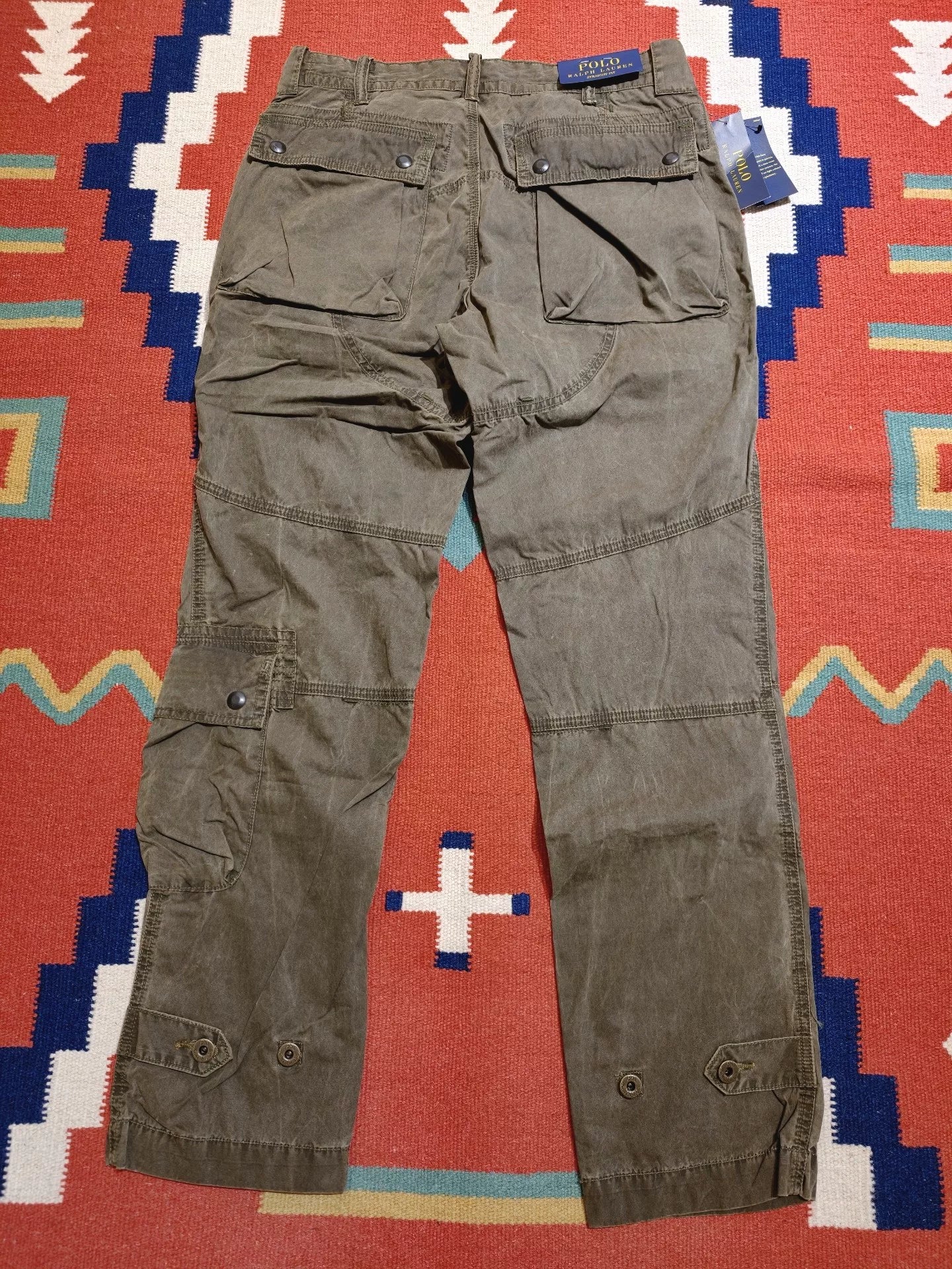 RRL Limited Edition Waxed Cotton Pants