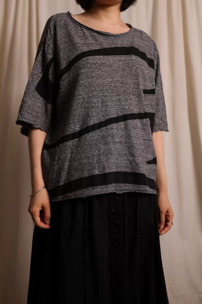 Y's by Yohji Yamamoto Gray T-shirt