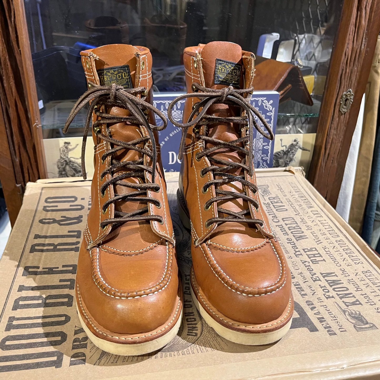 RRL Ralph Lauren Brown Boots