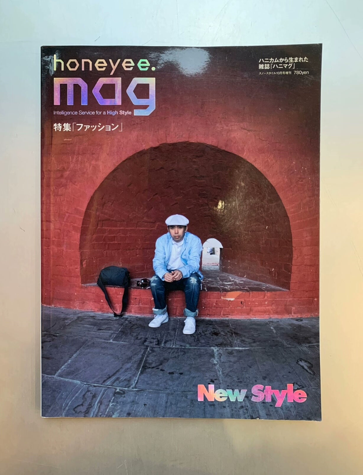 goodenough newsboy cap in ivory color