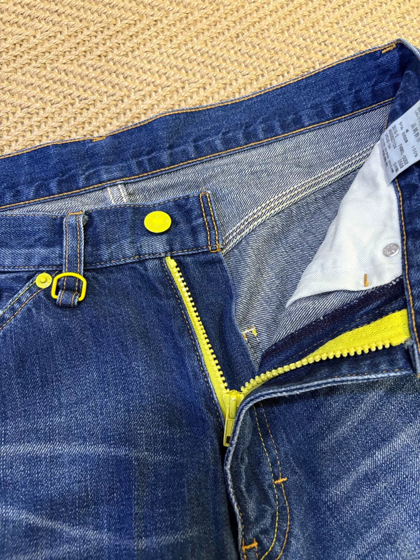 levis fenom workwear denim pants in blue