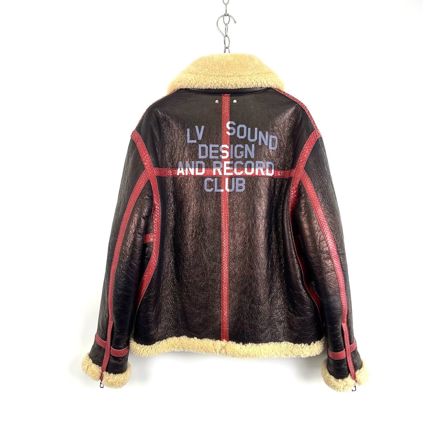Louis Vuitton Runway Black Red Jacket