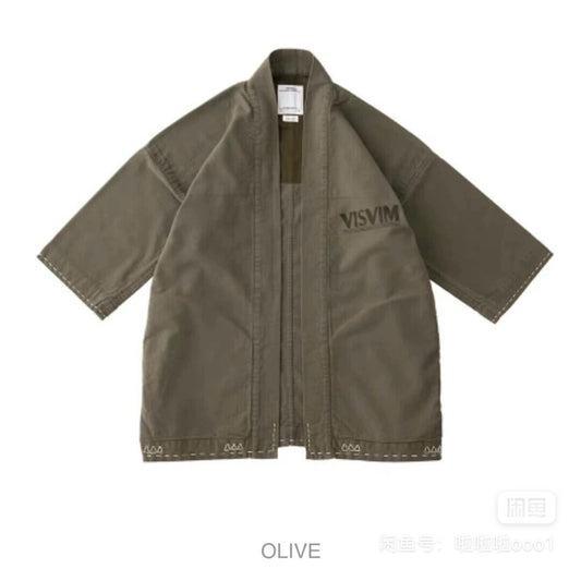 VISVIM Olive Green Short-Sleeve Jacket