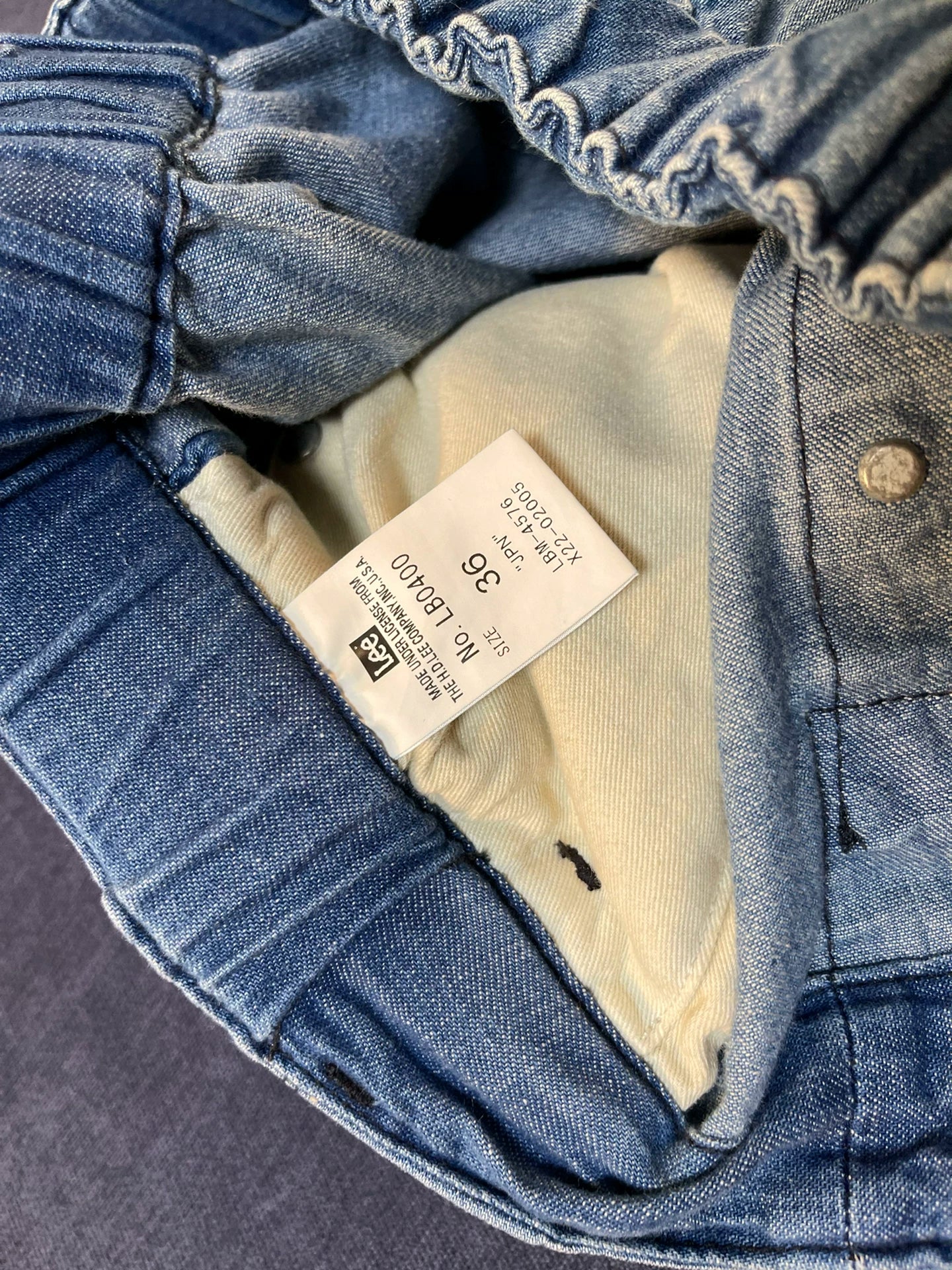 N.hoolywood Lee Distressed Washed Jeans