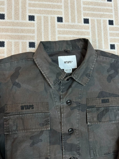 WTAPS JUNGLE LS Satin Camo Shirt