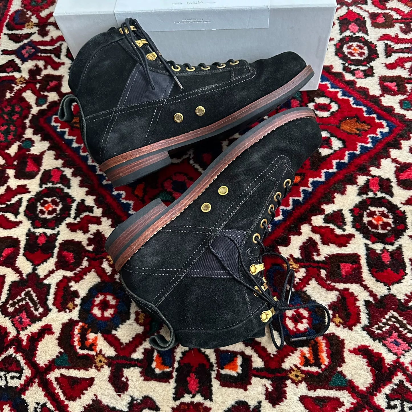 visvim beard boots folk size 8