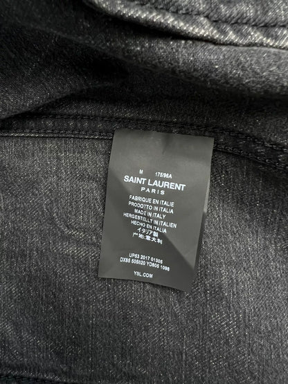 Saint Laurent FW21 Coconut Tree Denim Jacket