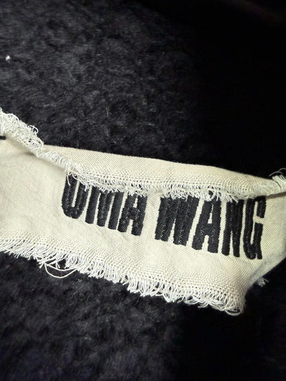 UMA WANG Soft Asymmetric Collar Coat