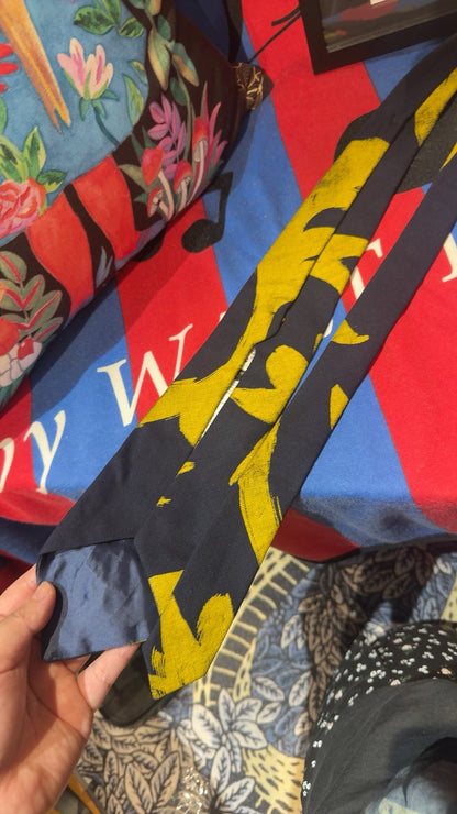 Vivienne Westwood 2017AW Clown Embroidery Tie