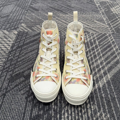 Dior B23 Floral High-Top Sneakers