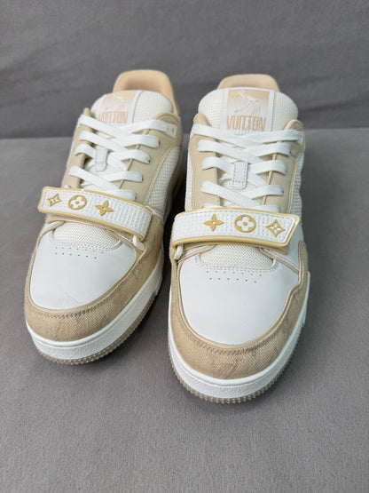 louis vuitton trainer sneakers with velcro