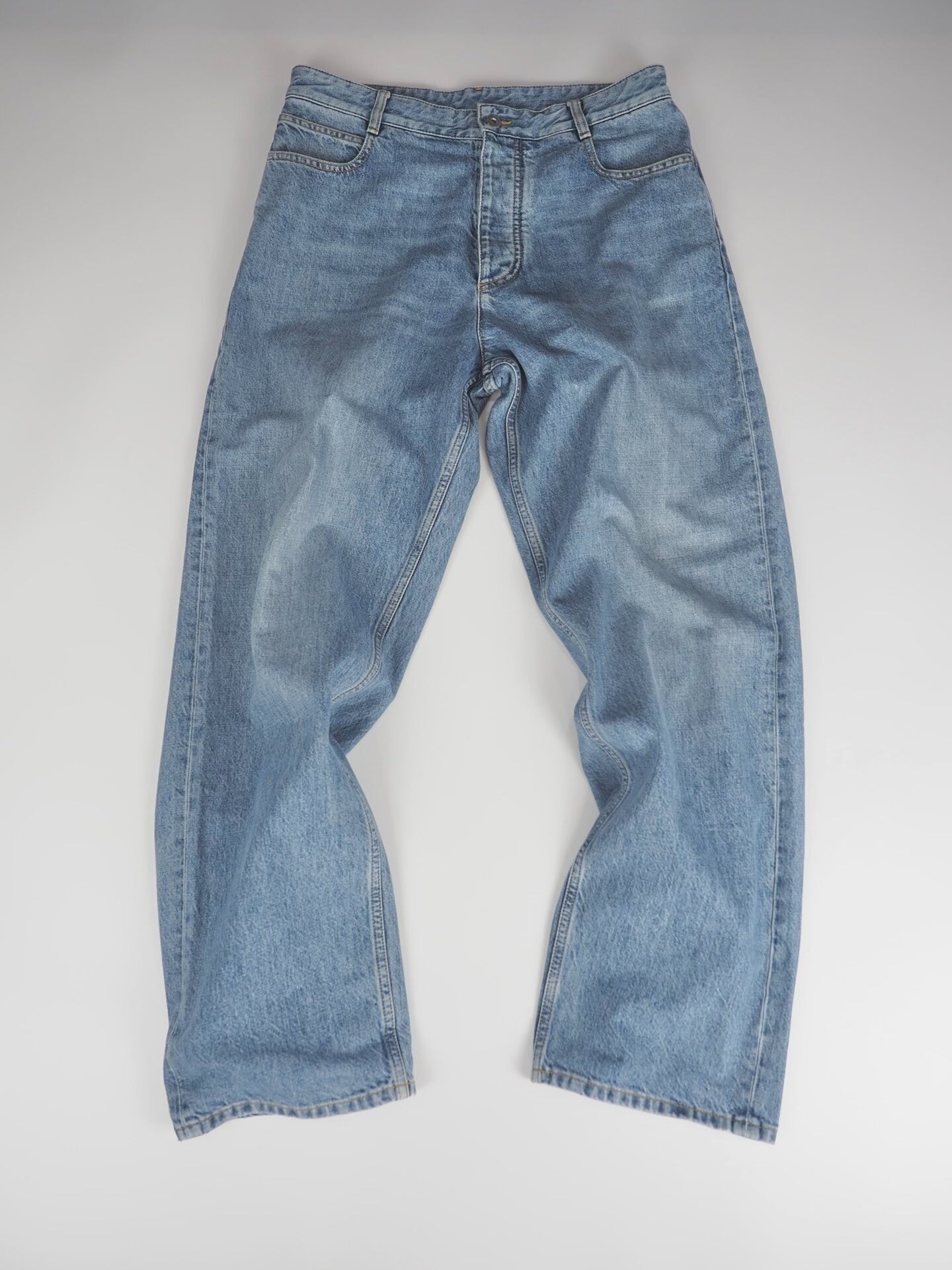 Bottega Veneta Wide Leg Denim Jeans