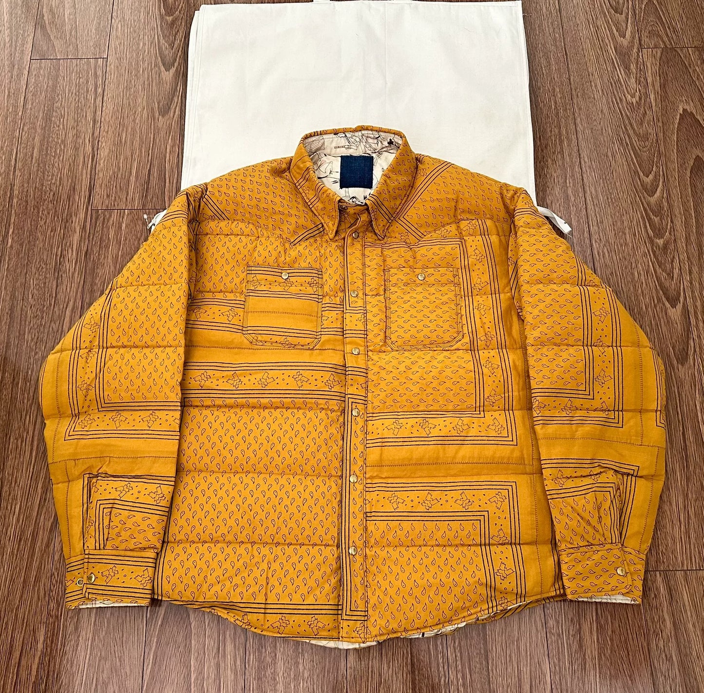 visvim ict kerchief down jacket