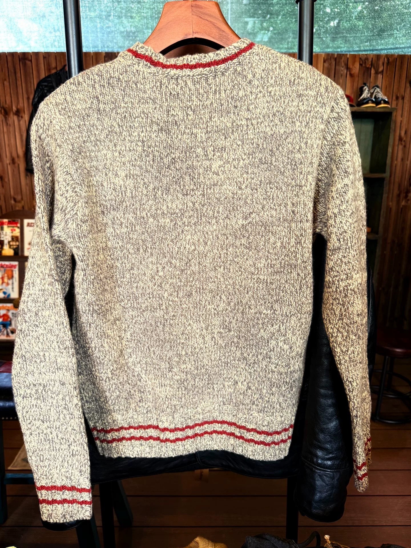 RRL Beige Knit Sweater
