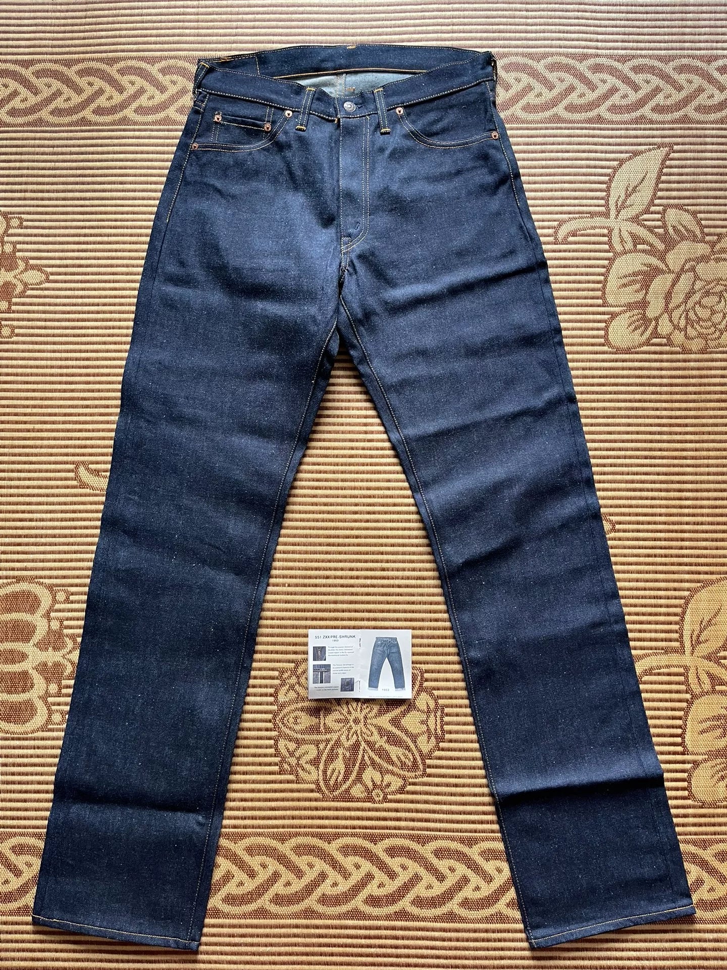 Levi's LVC 555 1963 Big E Zipper Jeans