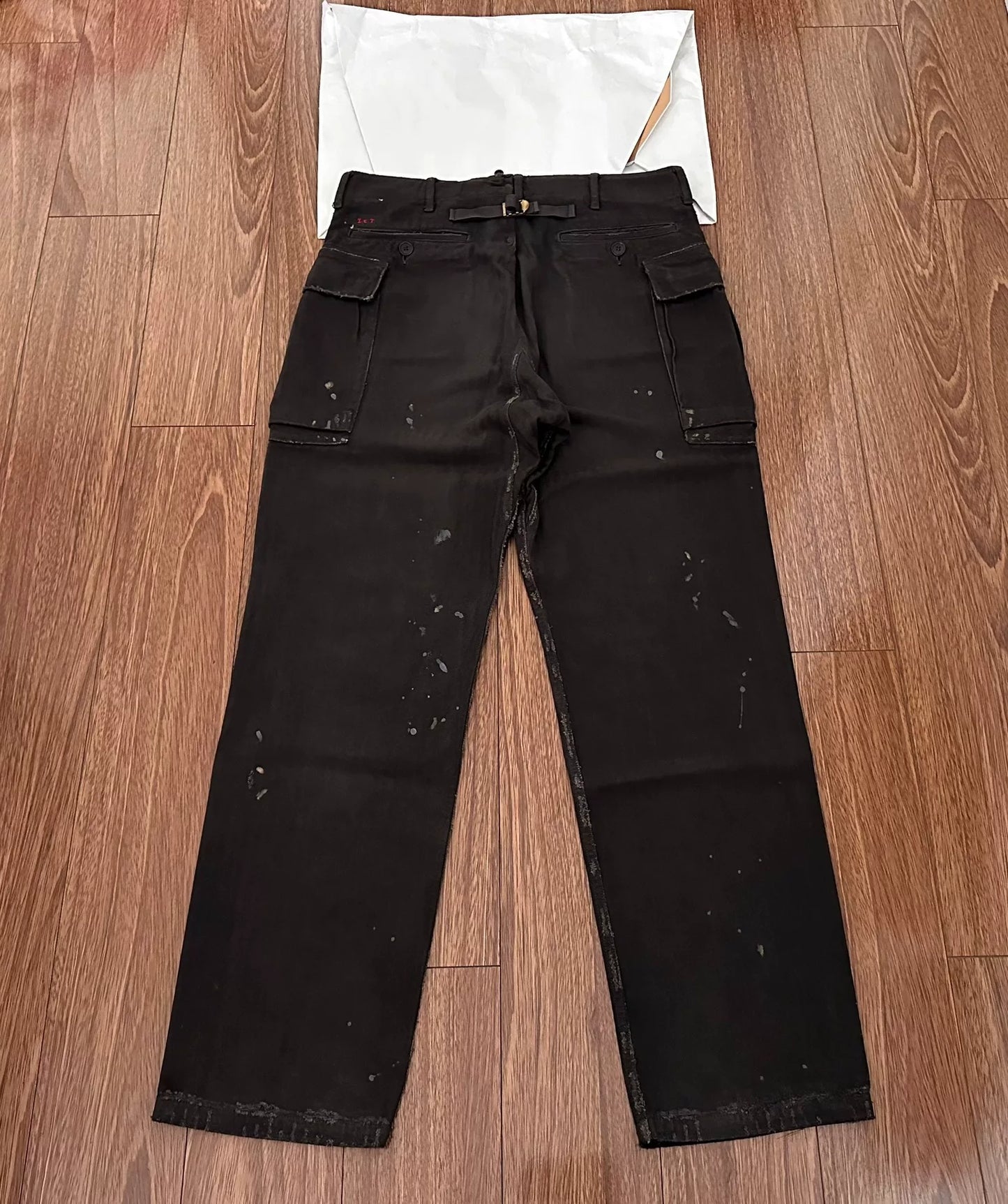 visvim veterans pants crash charcoal