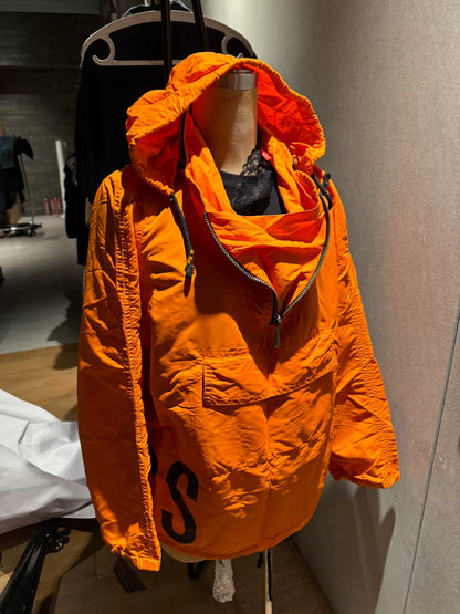 transformable bondage stripe jacket