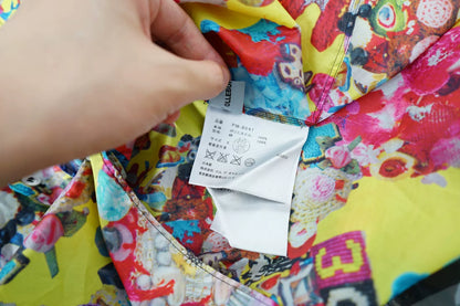 Comme des Garçons Graffiti Floral Shirt