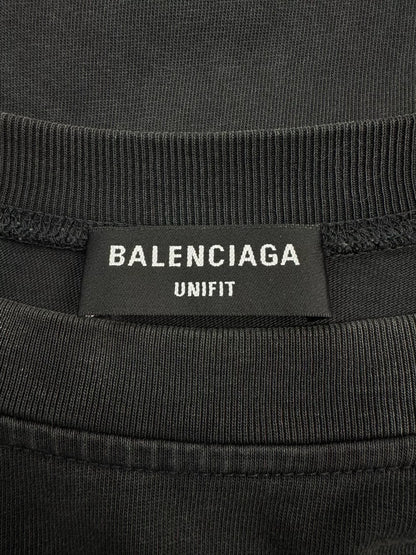 vintage balenciaga flame print tee