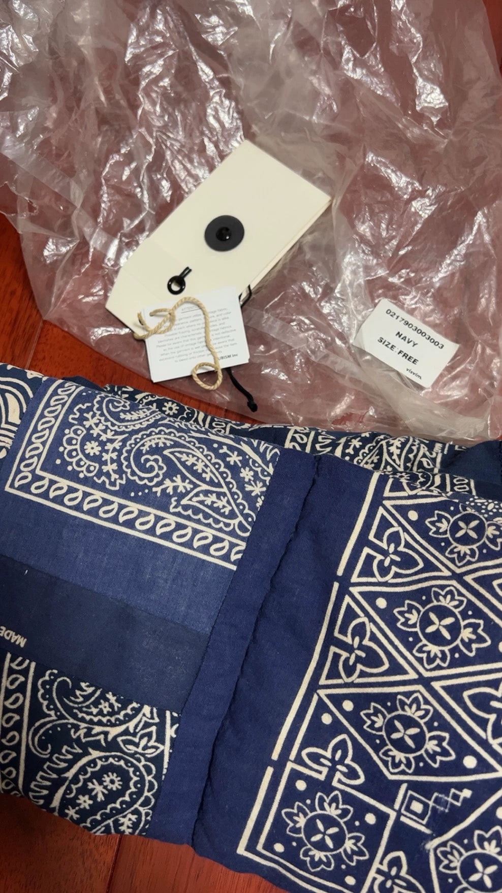 visvim 17 ICT Down Muffler Bandana