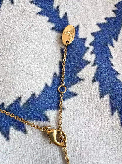 Vivienne Westwood Vintage Gold Honeycomb Necklace