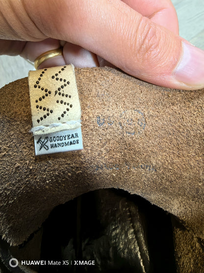 visvim handmade leather moc-folk boots