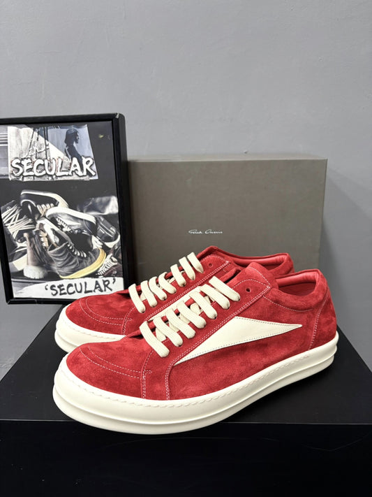 Rick Owens 26SS Red Suede Limited
