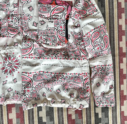 Sacai Bandana Print Blouson Jacket