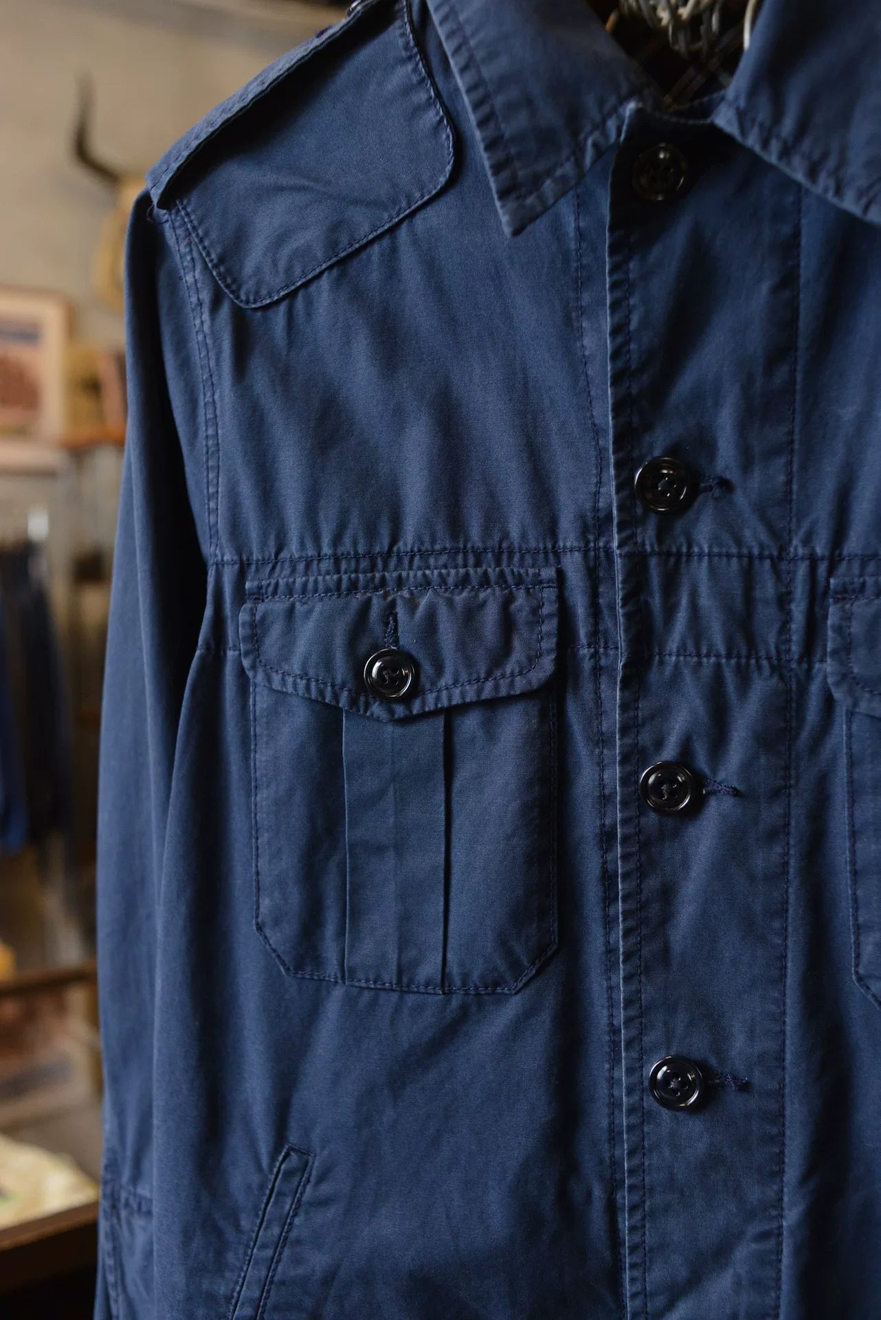 POLO Jeans Navy Double Pocket Jacket M