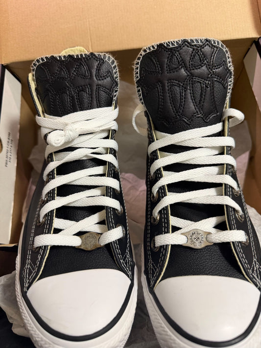 Chrome Hearts Converse Leather All Star
