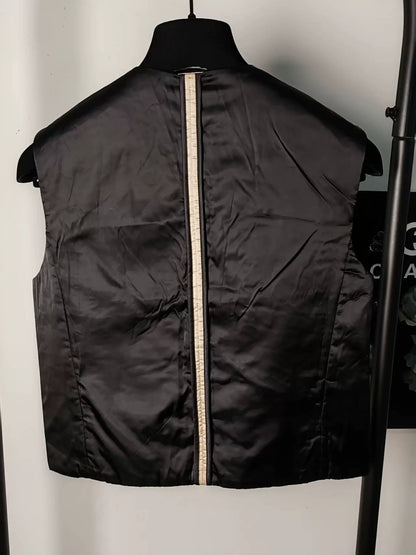 Prada Metal Triangle Cotton Vest