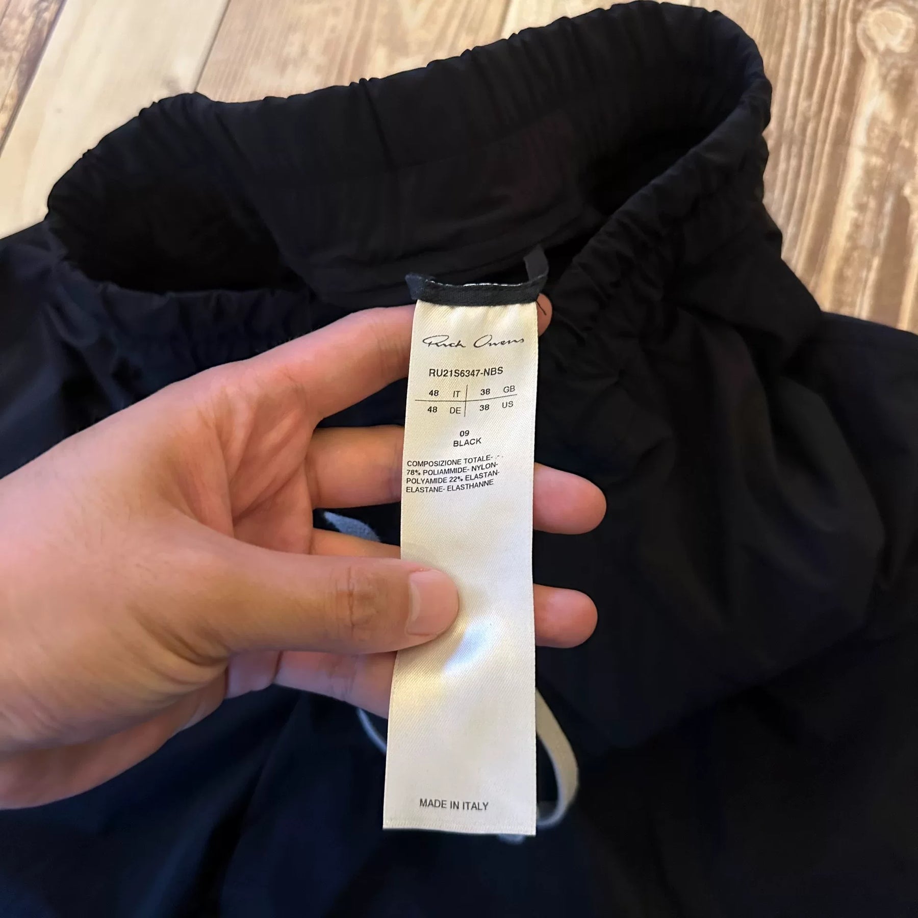 Rick Owens Nylon Woven Street Pants