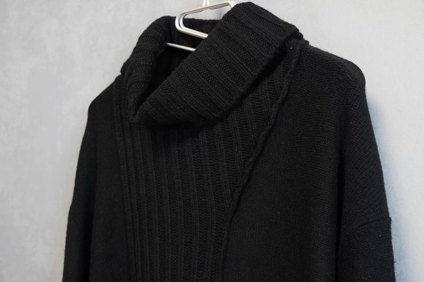 Yohji Yamamoto Black Turtleneck Sweater