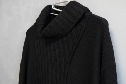 Yohji Yamamoto Black Turtleneck Sweater