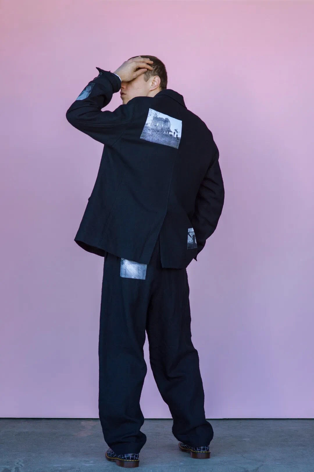 UNDERCOVER Hitchcock Psycho Wool Blazer